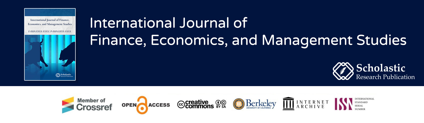 International Journal of Finance, Economics, and Management Studies