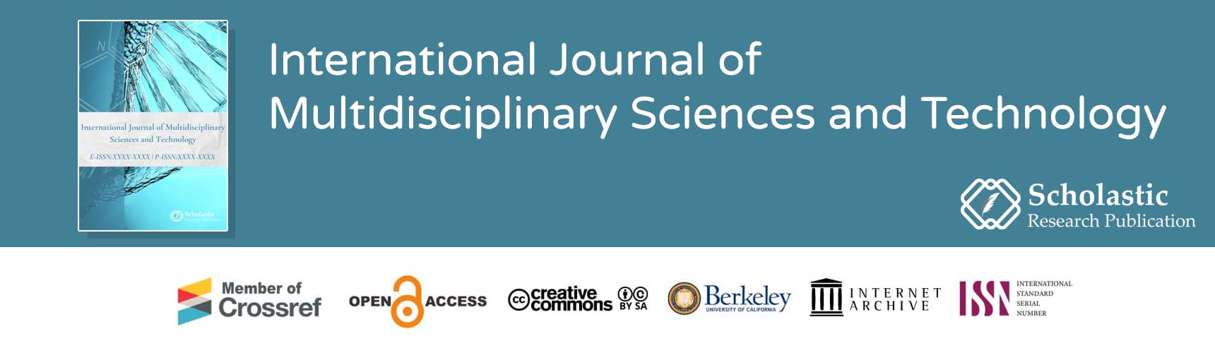 International Journal of Multidisciplinary Sciences and Technology
