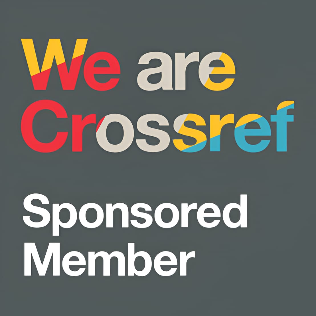 Crossref Sponsored Member Badge